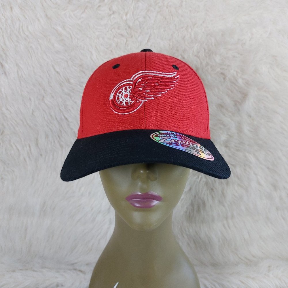Zephyr Detroit Red Wing Red Trucker Hat Cap